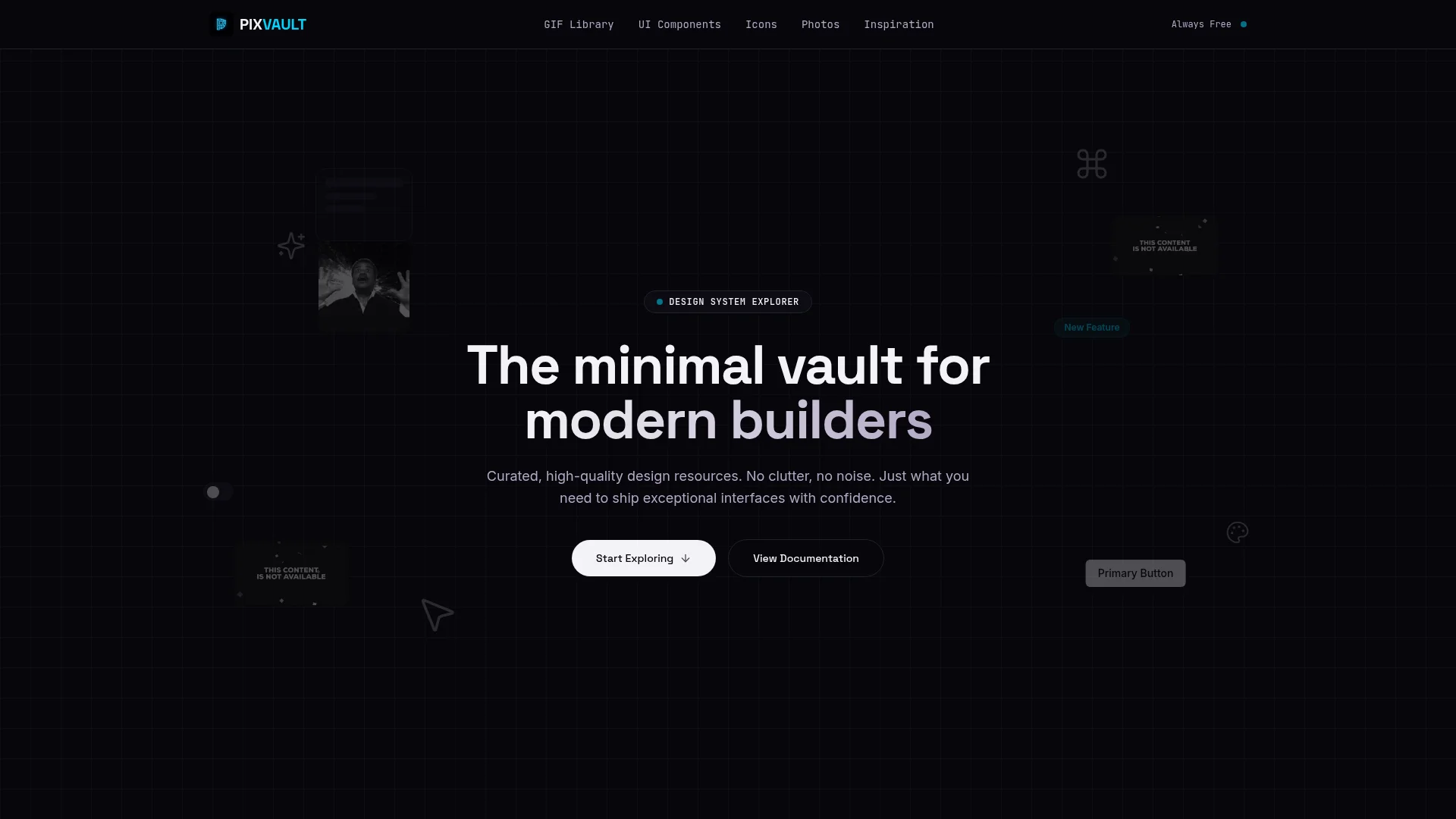PIXVAULT preview